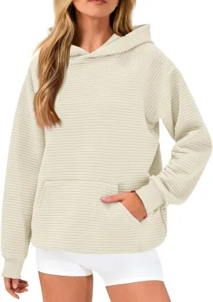 Oversized Hoodies for Women Loose Comfy Long Sleeve Hooded Sweatshirts Casual Trendy Fall Clothes with Pockets