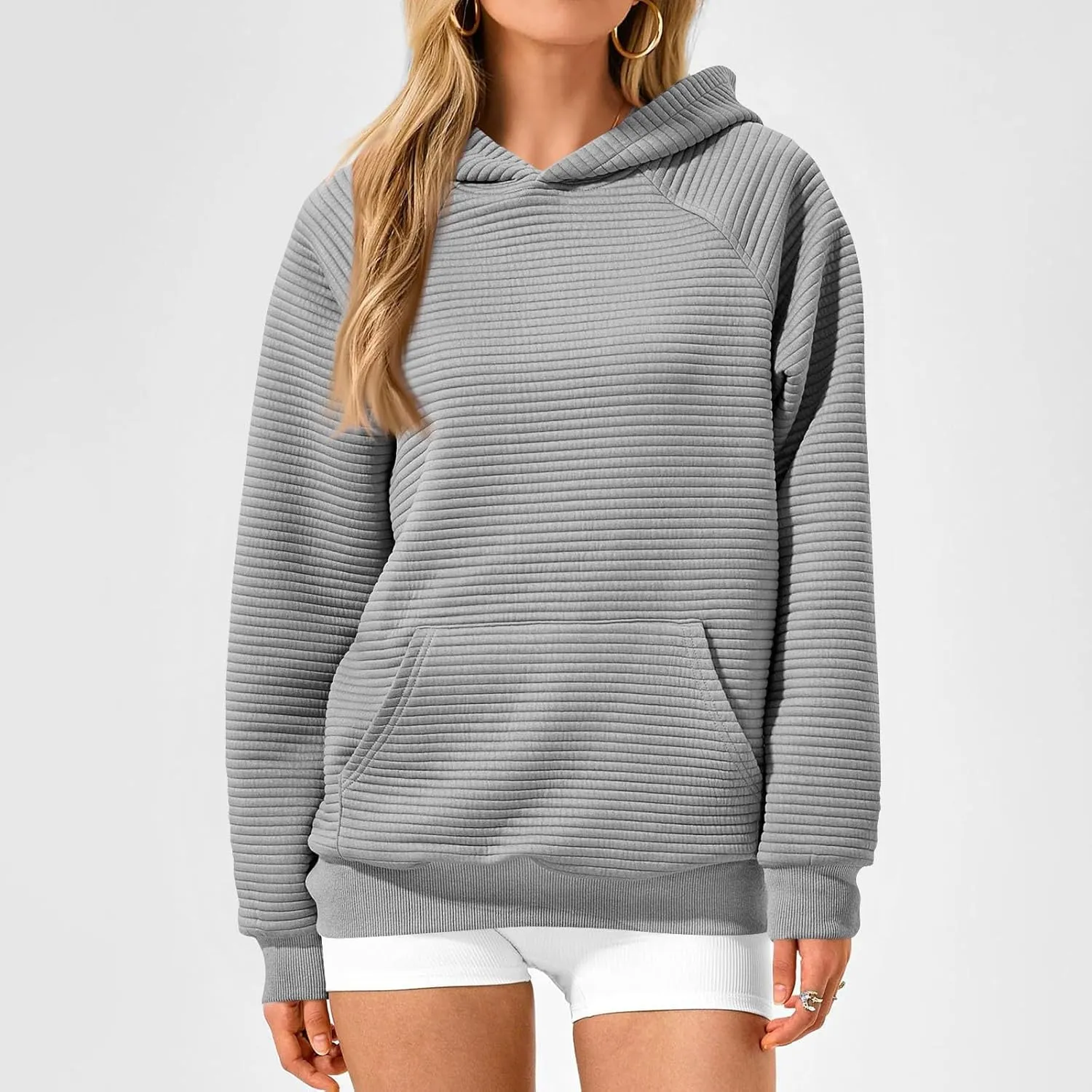 Oversized Hoodies for Women Loose Comfy Long Sleeve Hooded Sweatshirts Casual Trendy Fall Clothes with Pockets