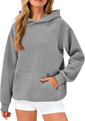 Oversized Hoodies for Women Loose Comfy Long Sleeve Hooded Sweatshirts Casual Trendy Fall Clothes with Pockets