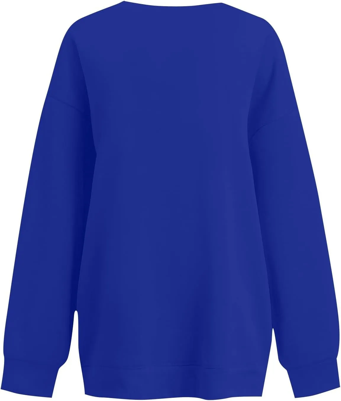 Oversized Sweatshirts for Women Loose Crew Neck Long Sleeve Anxiety Hoodies Casual Drop Shoulder Pullover Sweater