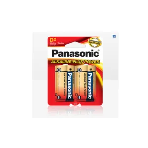 Panasonic D Alkaline Plus Batteries