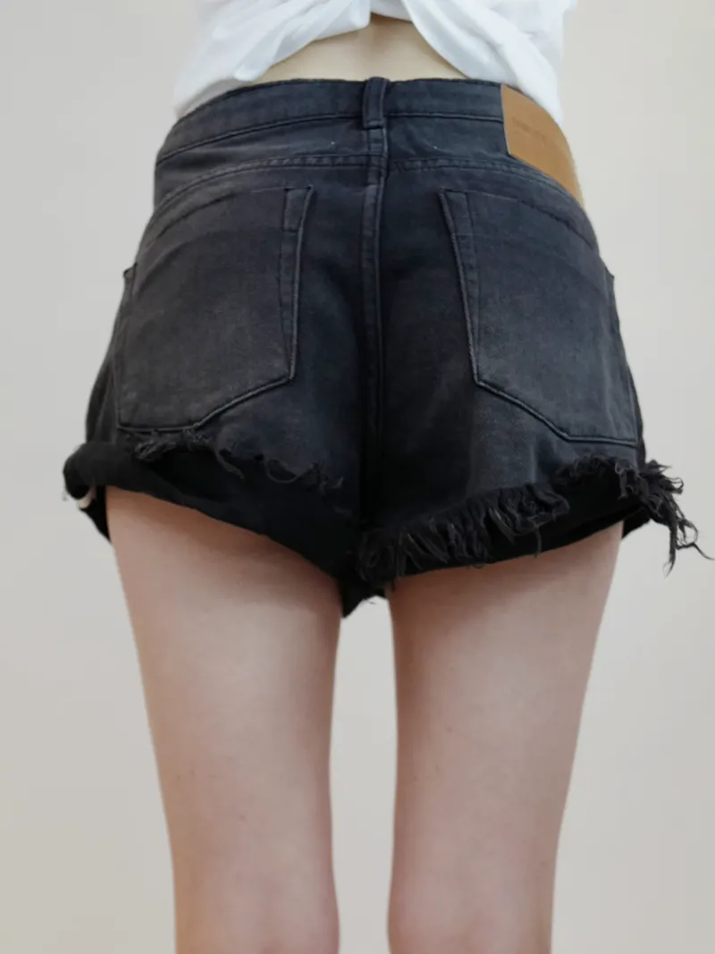 PANTHER BANDITS DENIM SHORTS