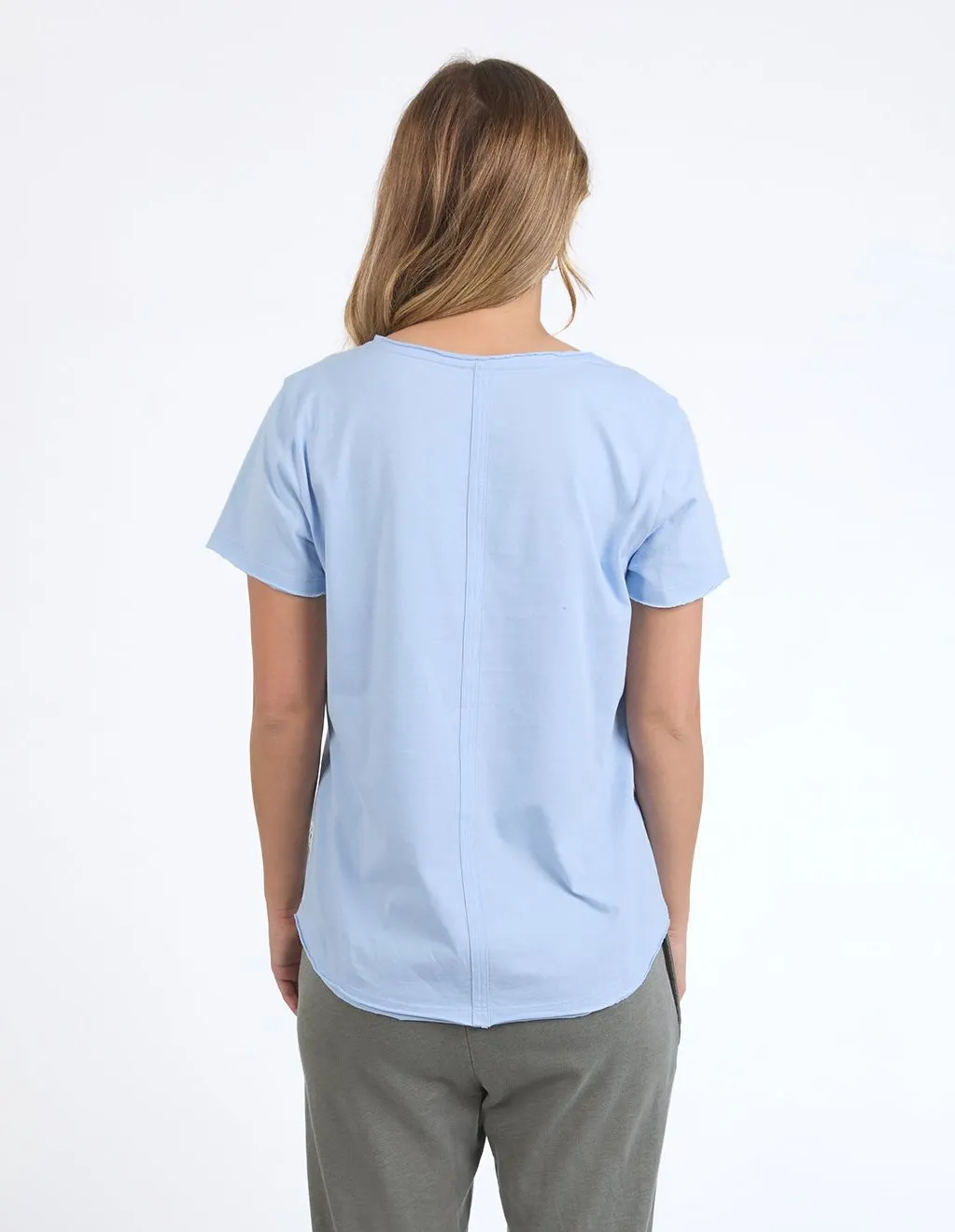 Pima V Tee - Dream Blue