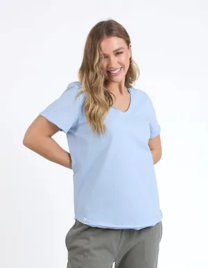 Pima V Tee - Dream Blue