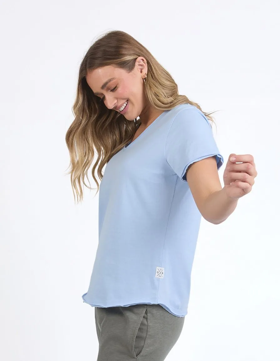 Pima V Tee - Dream Blue