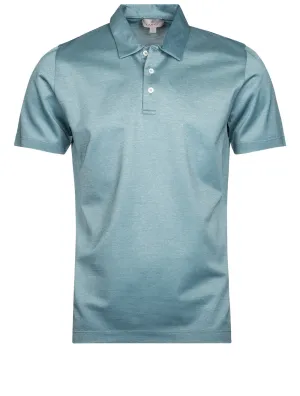 Pique Polo Shirt Sage