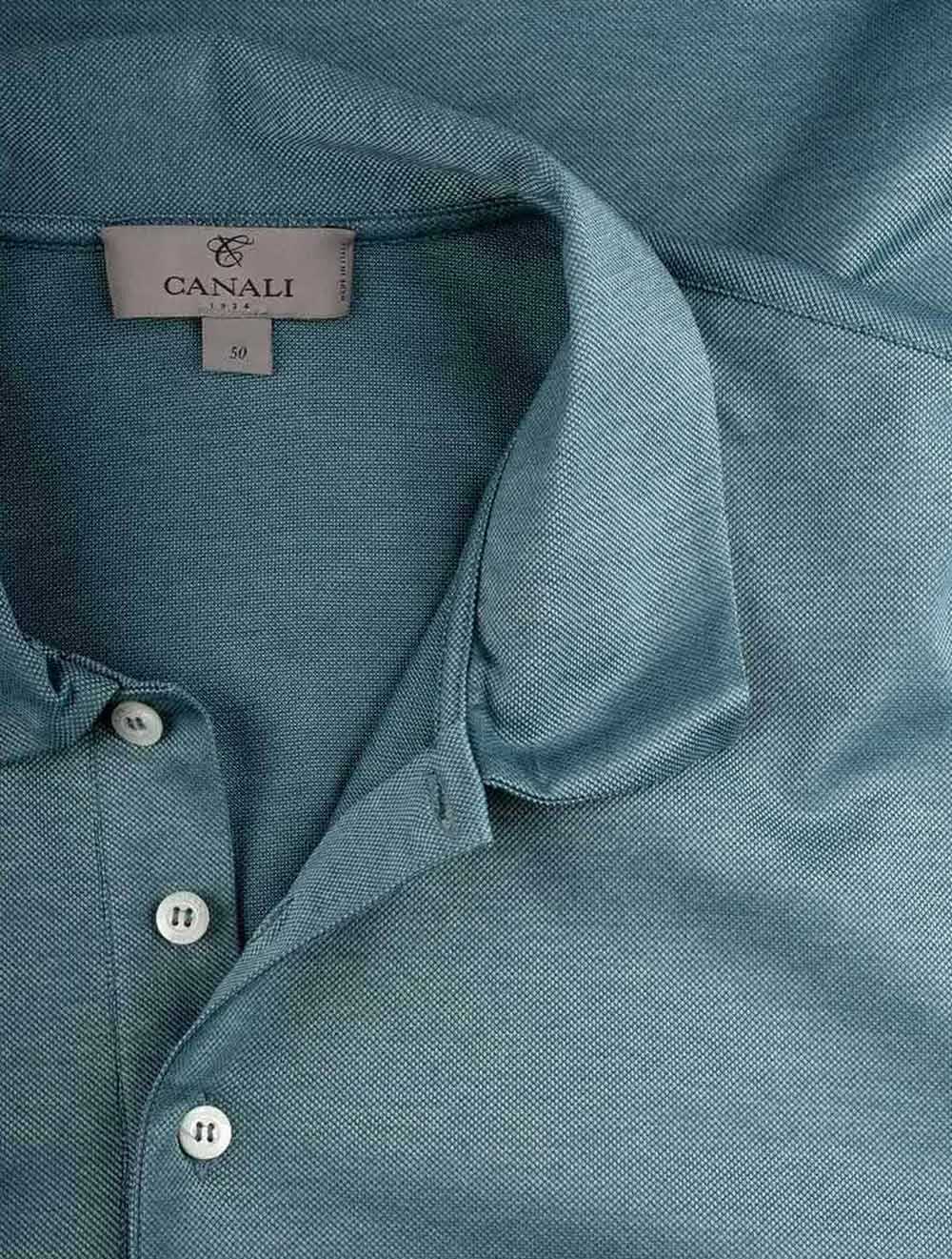 Pique Polo Shirt Sage