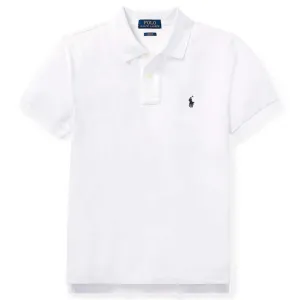 Polo Ralph Lauren Boy Short Sleeved Classic Polo White