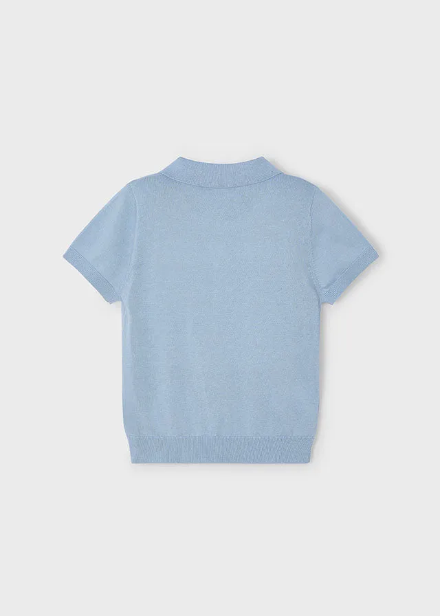 PRE-ORDER SS25 Mayoral Boys Smart Polo Top and Twill Chino Shorts Set