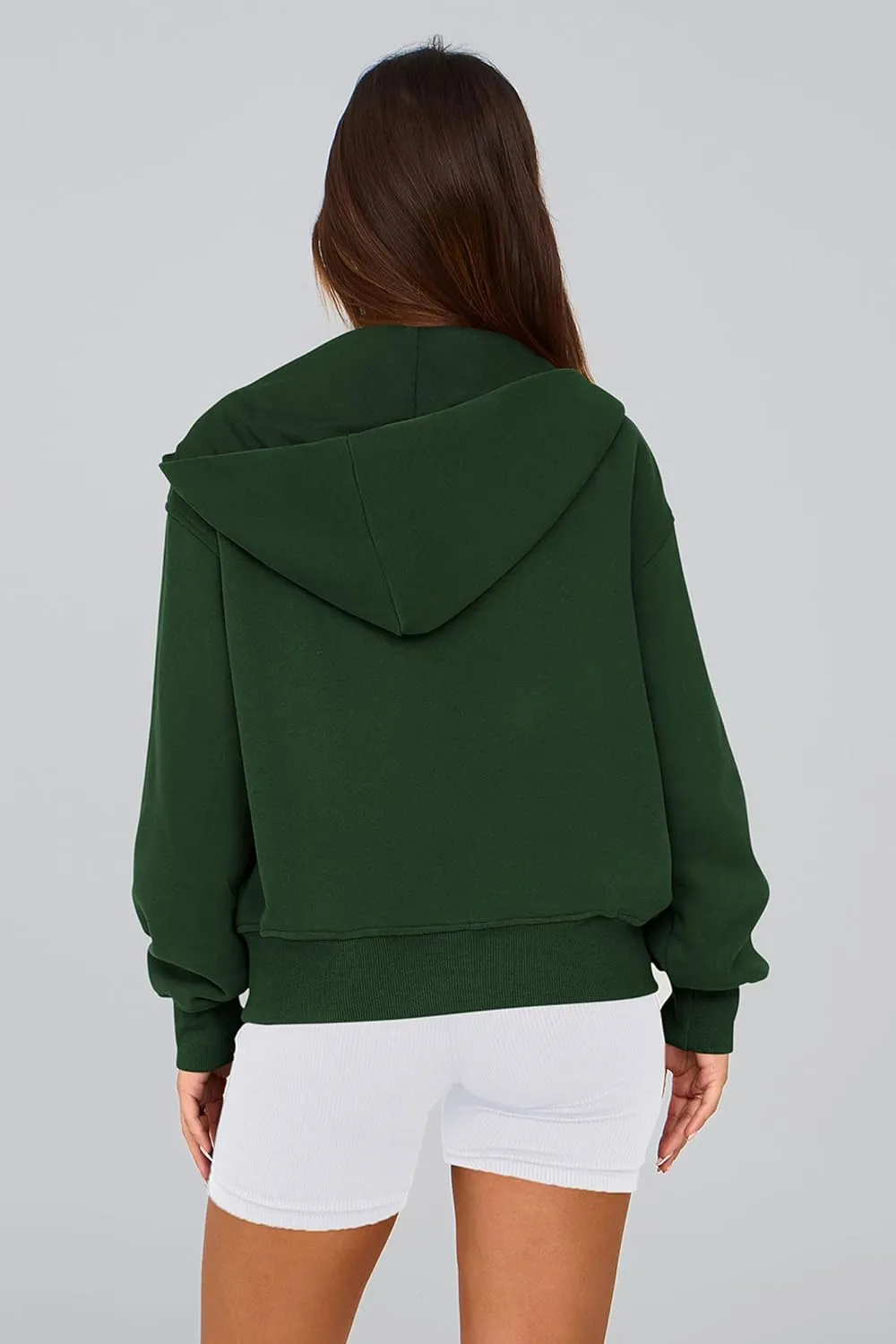 PRETTYGARDEN Women's Zip Up Hoodie Sweatshirt Y2K Fall Fashion Clothes Long Sleeve Loose Fit Pockets Casual Trendy Jacket
