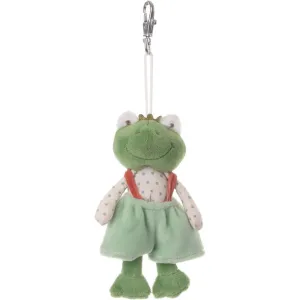 Prince Frog in Green Pants Plush Bag Charm Keychain