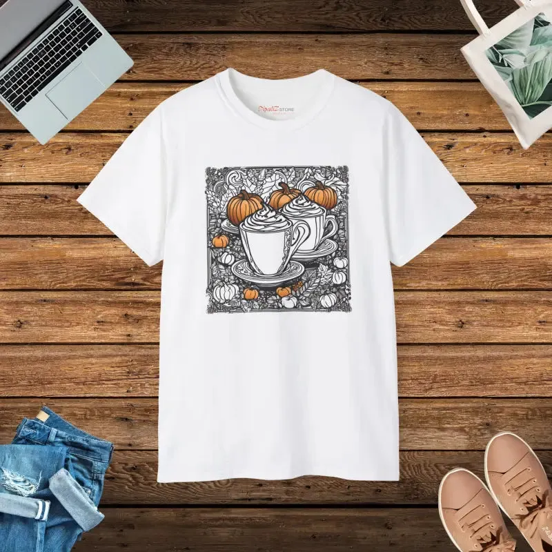 Pumpkin Spice Latte Cotton Tee