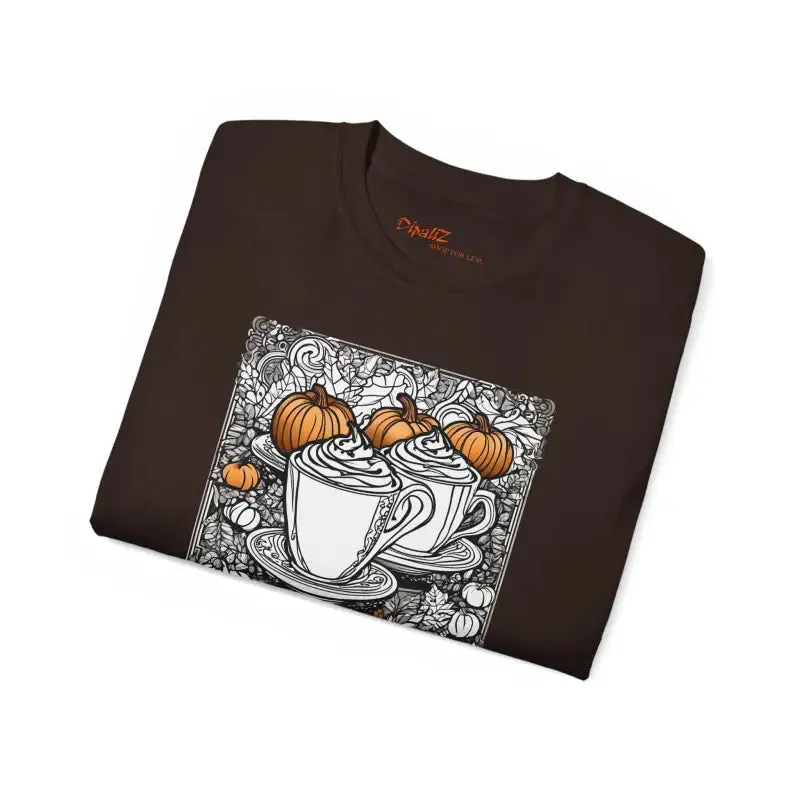 Pumpkin Spice Latte Cotton Tee