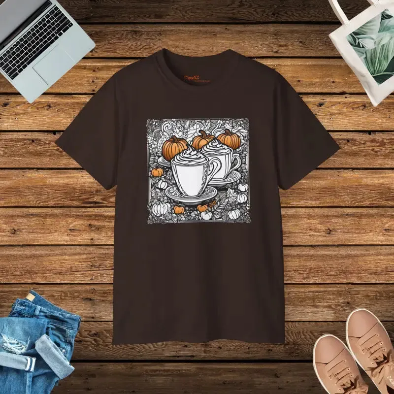 Pumpkin Spice Latte Cotton Tee