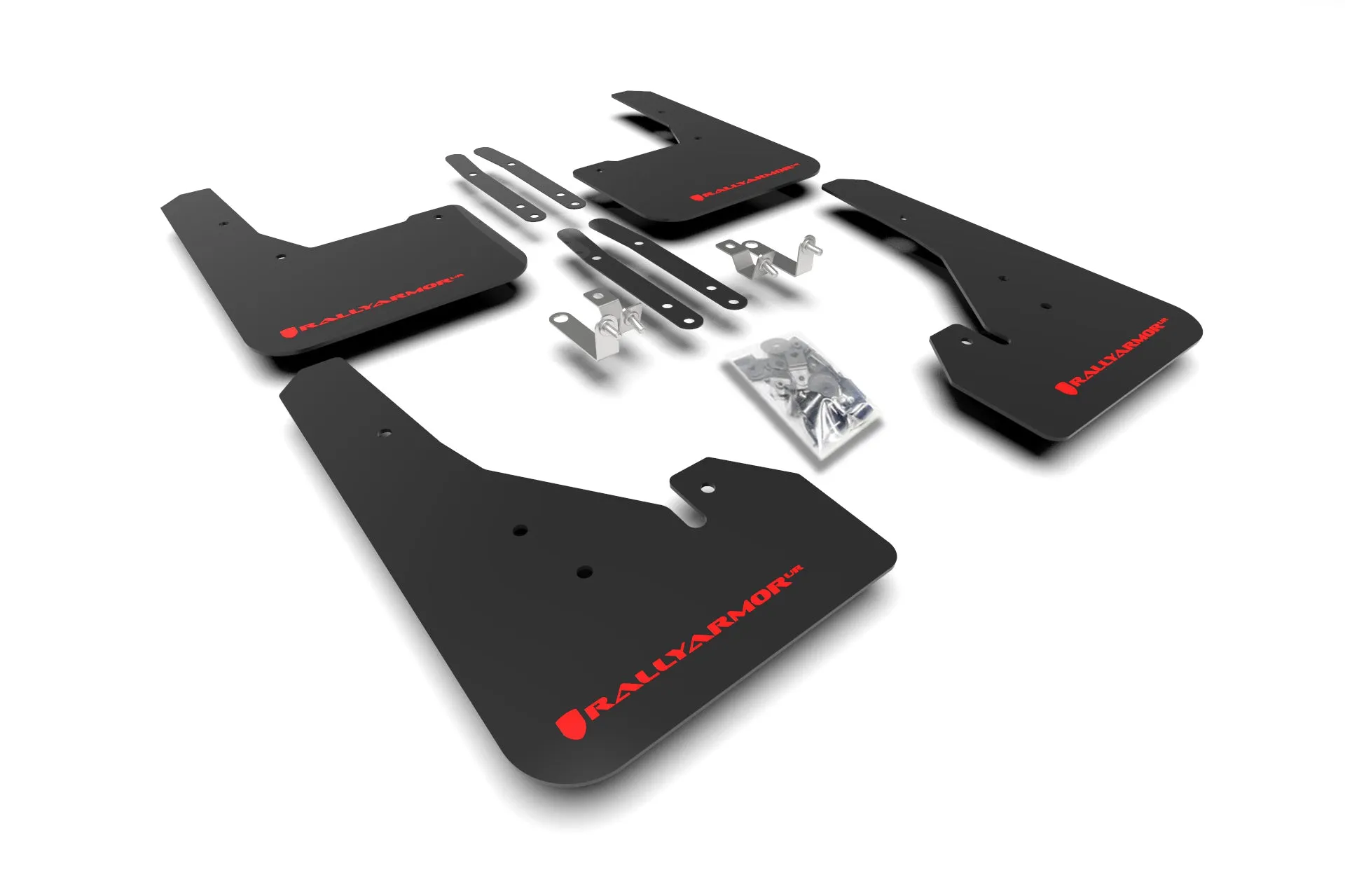 Rally Armor Mud Flaps Toyota Corolla Hatchback (2018-2024) Black / Blue / Red / White / Pink