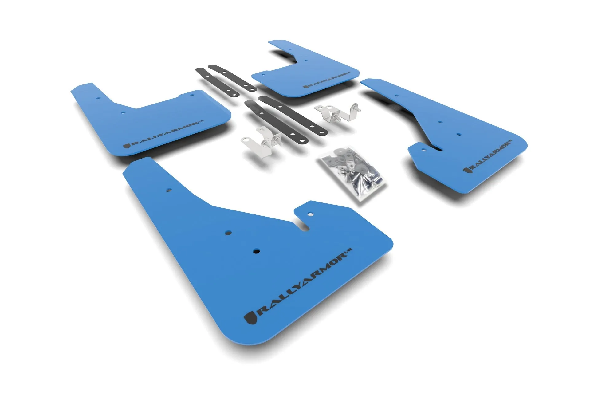 Rally Armor Mud Flaps Toyota Corolla Hatchback (2018-2024) Black / Blue / Red / White / Pink
