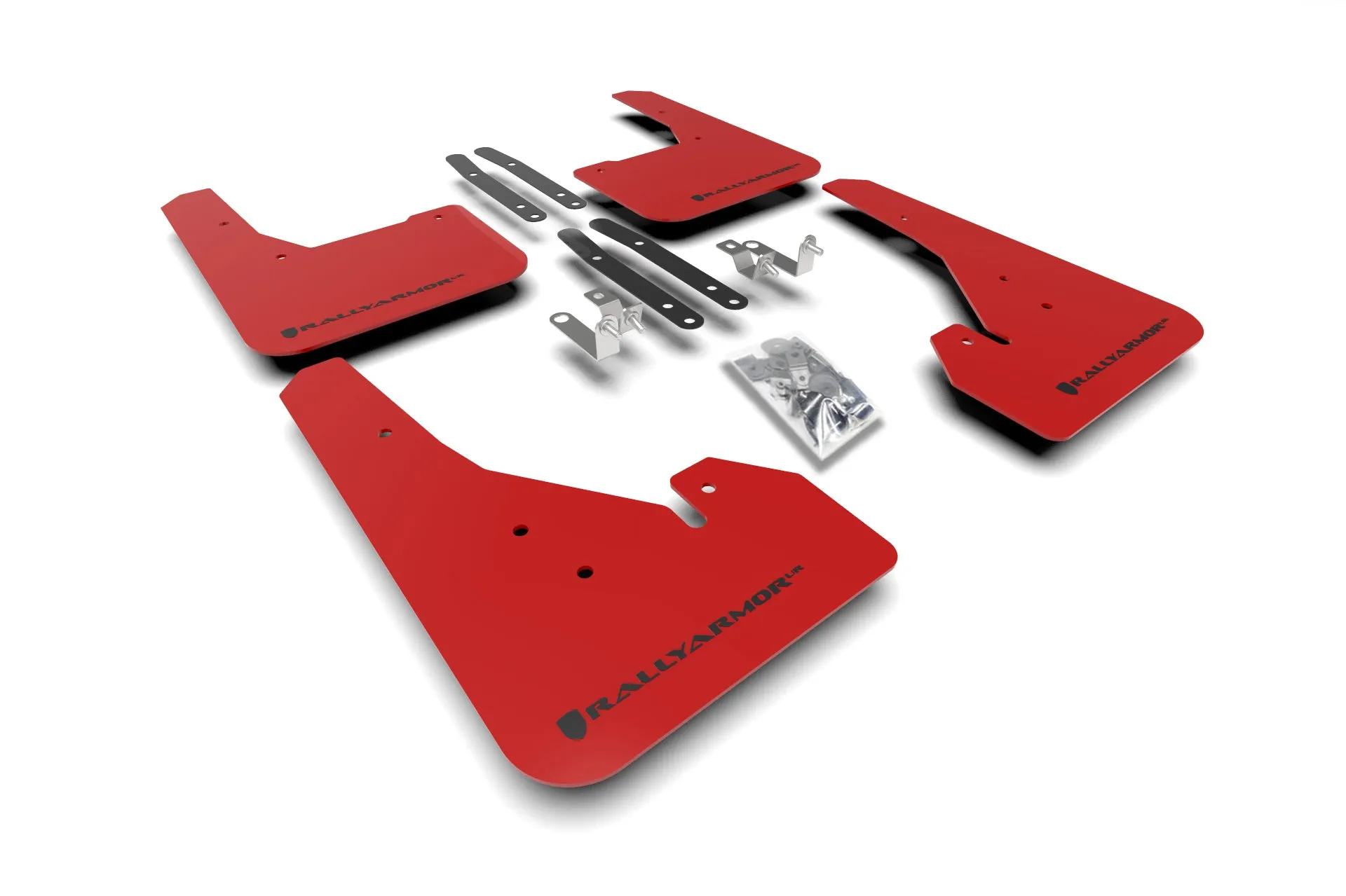 Rally Armor Mud Flaps Toyota Corolla Hatchback (2018-2024) Black / Blue / Red / White / Pink