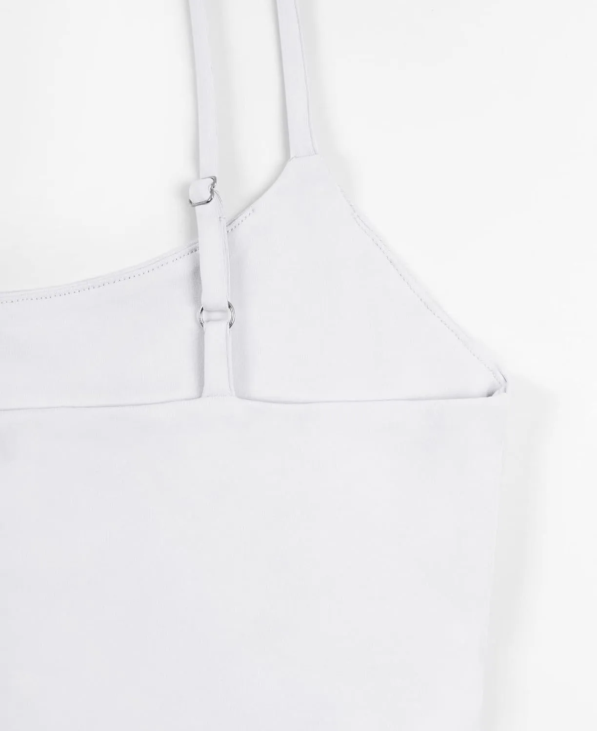 REORIA Women's Sexy Adjustable Spaghetti Strap Double Lined Seamless Camisole Tank Yoga Basic Crop Tops