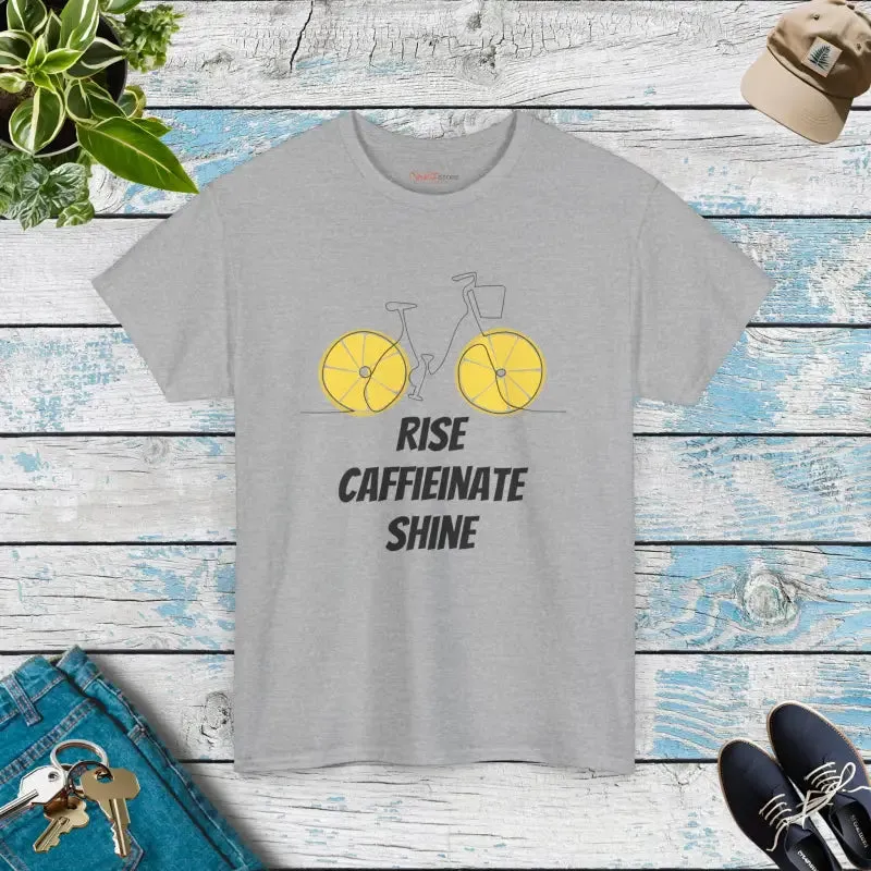 Rise Caffeinate Shine Bicycle Tee
