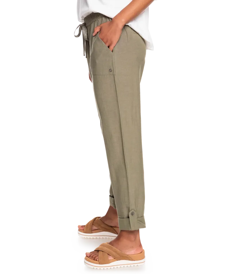 Roxy On The Seashore Pants-Sea Spray