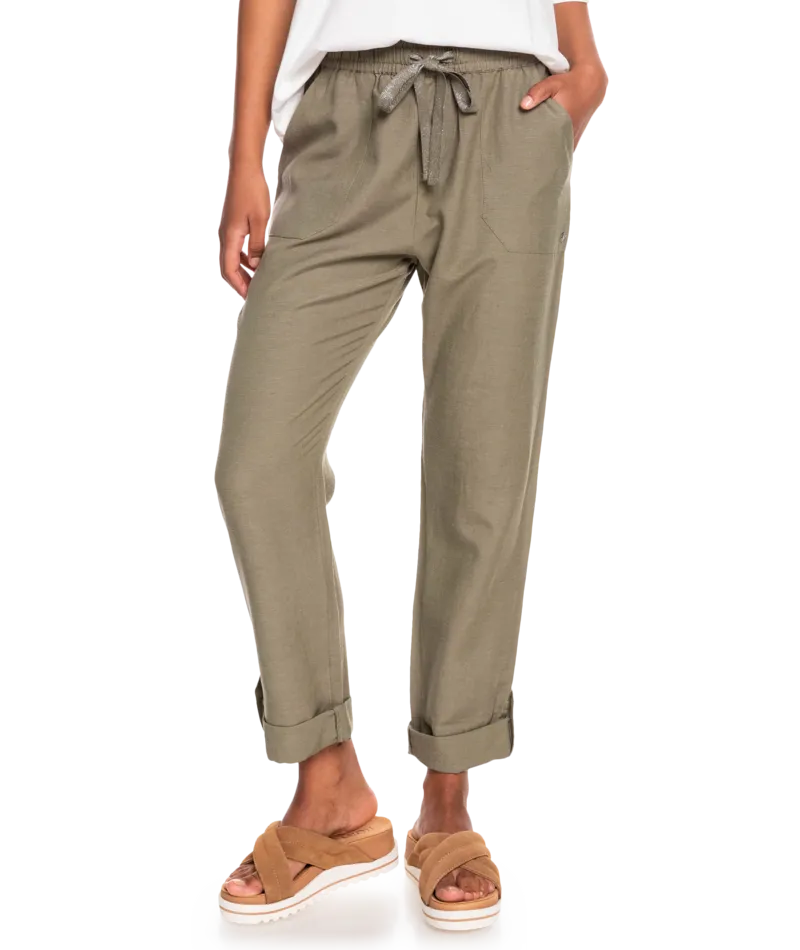Roxy On The Seashore Pants-Sea Spray