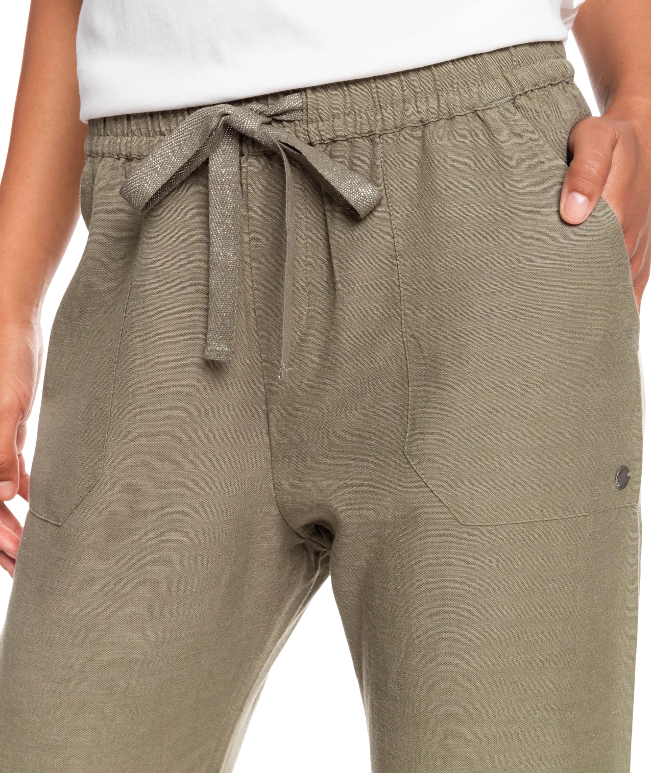 Roxy On The Seashore Pants-Sea Spray