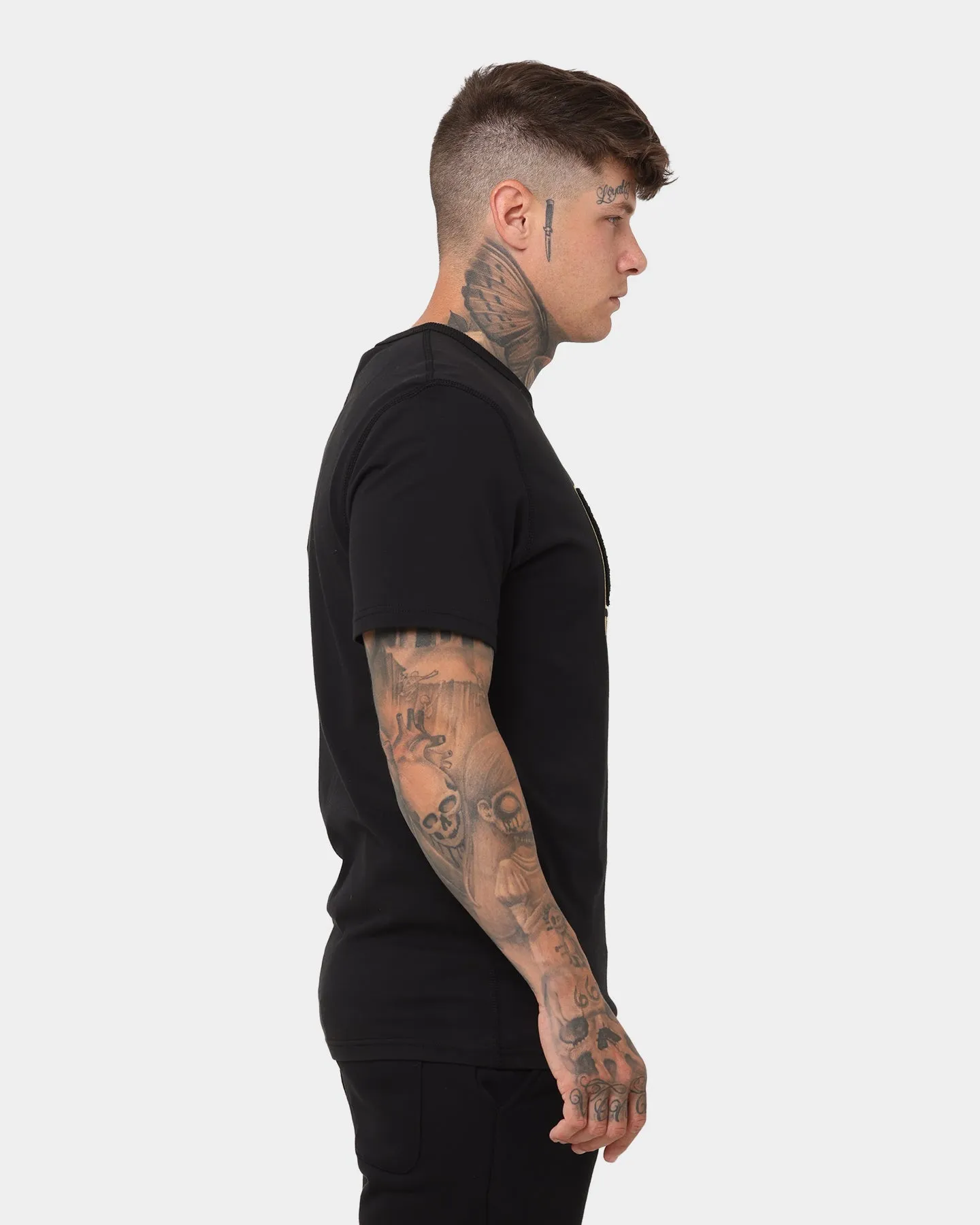 Russell Athletic Russell Athletic X Culture Kings College Athletic T-Shirt Black/Gold