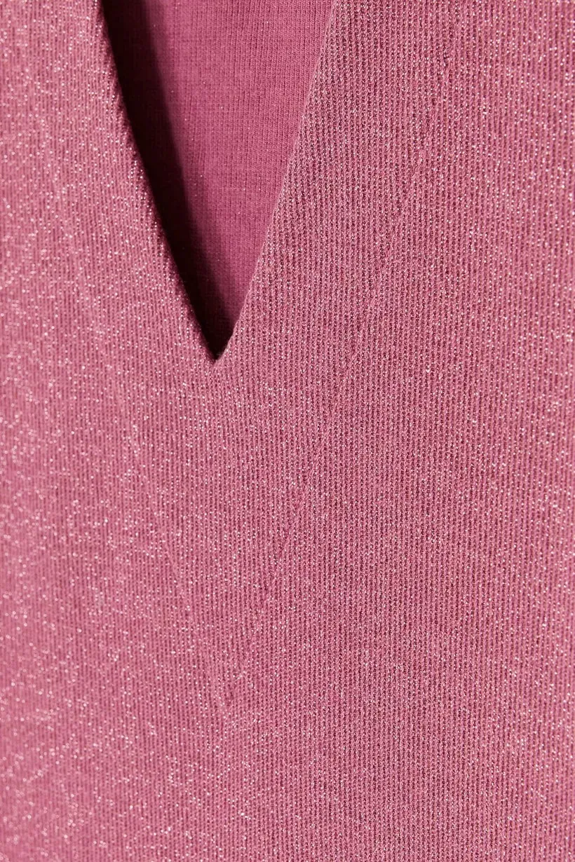Saba Dress Donkerroze