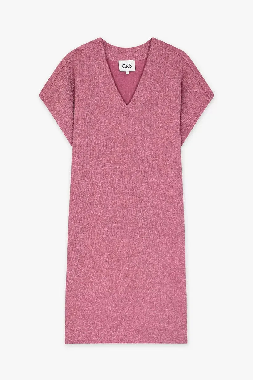 Saba Dress Donkerroze