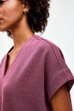 Saba Dress Donkerroze