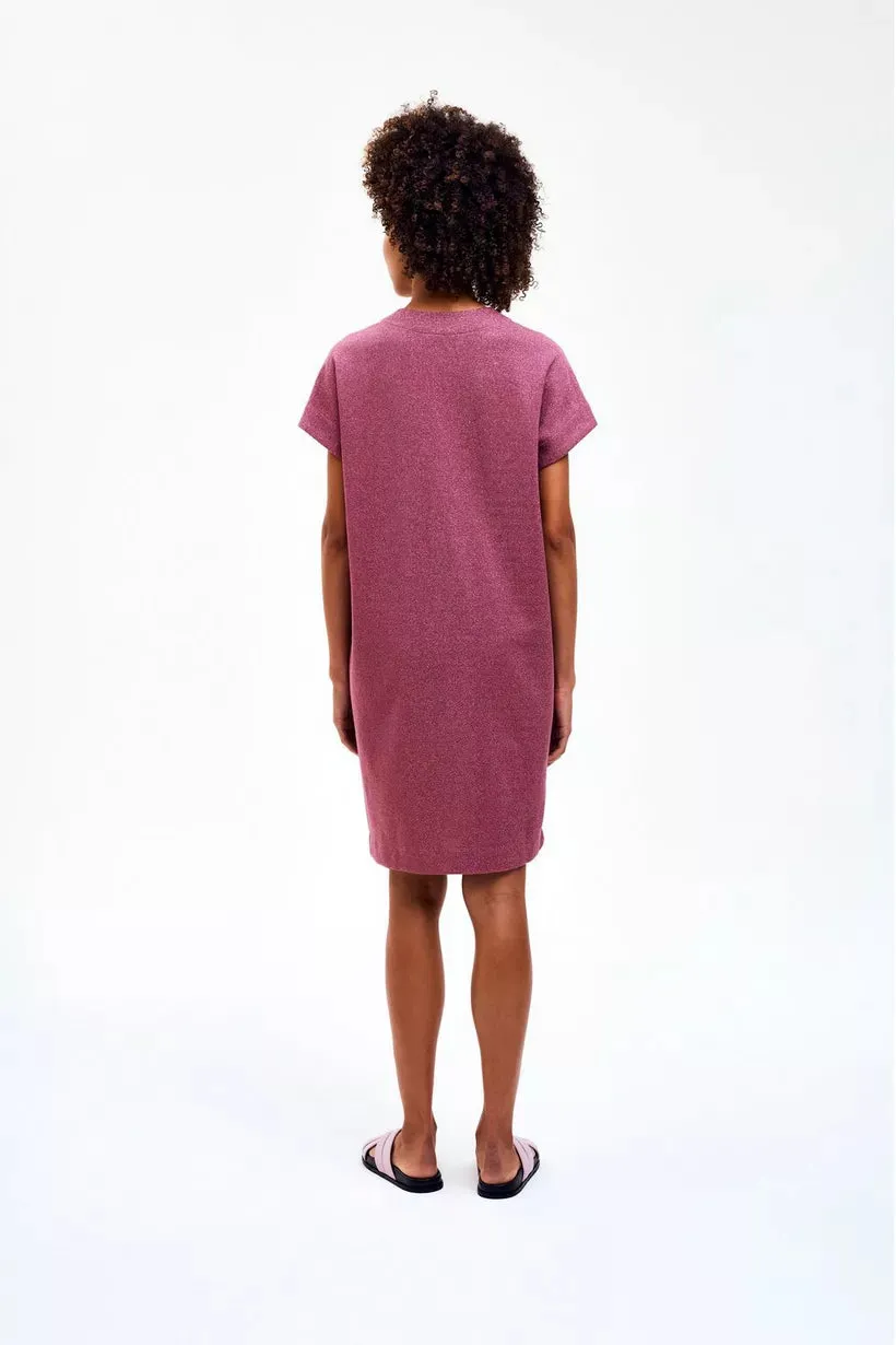Saba Dress Donkerroze