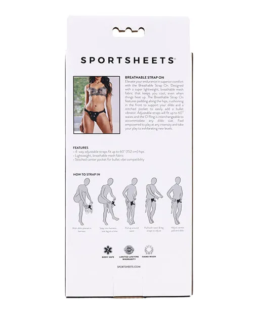 Saffron Breathable Mesh Strap-On