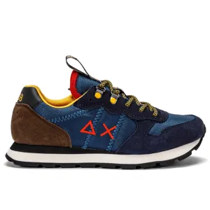 Scarpe SUN68 Sneakers Boy's Tom Goes Camping Teen Colore Navy Blue