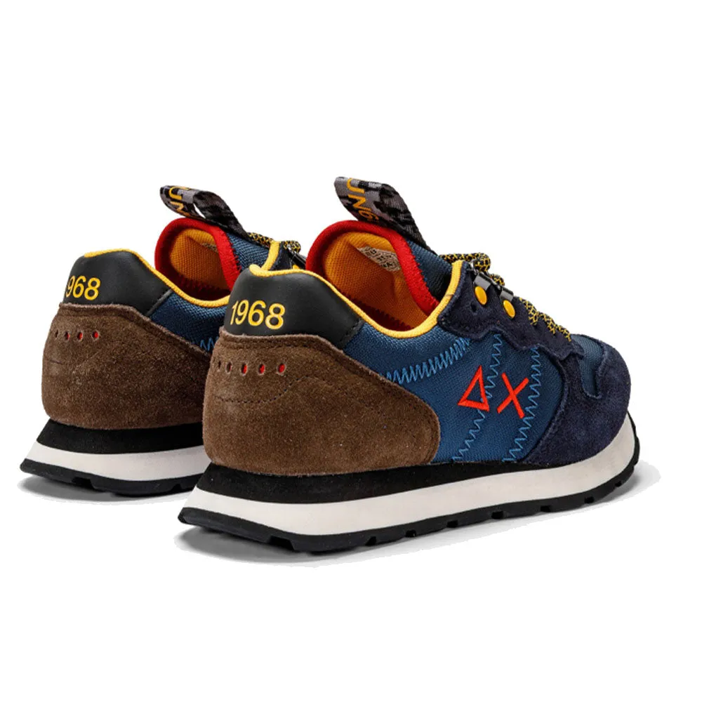 Scarpe SUN68 Sneakers Boy's Tom Goes Camping Teen Colore Navy Blue