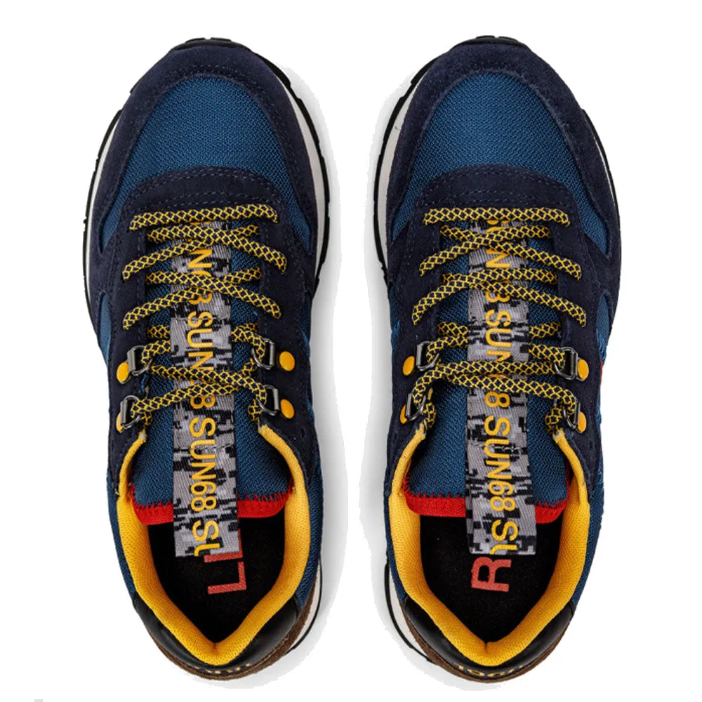 Scarpe SUN68 Sneakers Boy's Tom Goes Camping Teen Colore Navy Blue