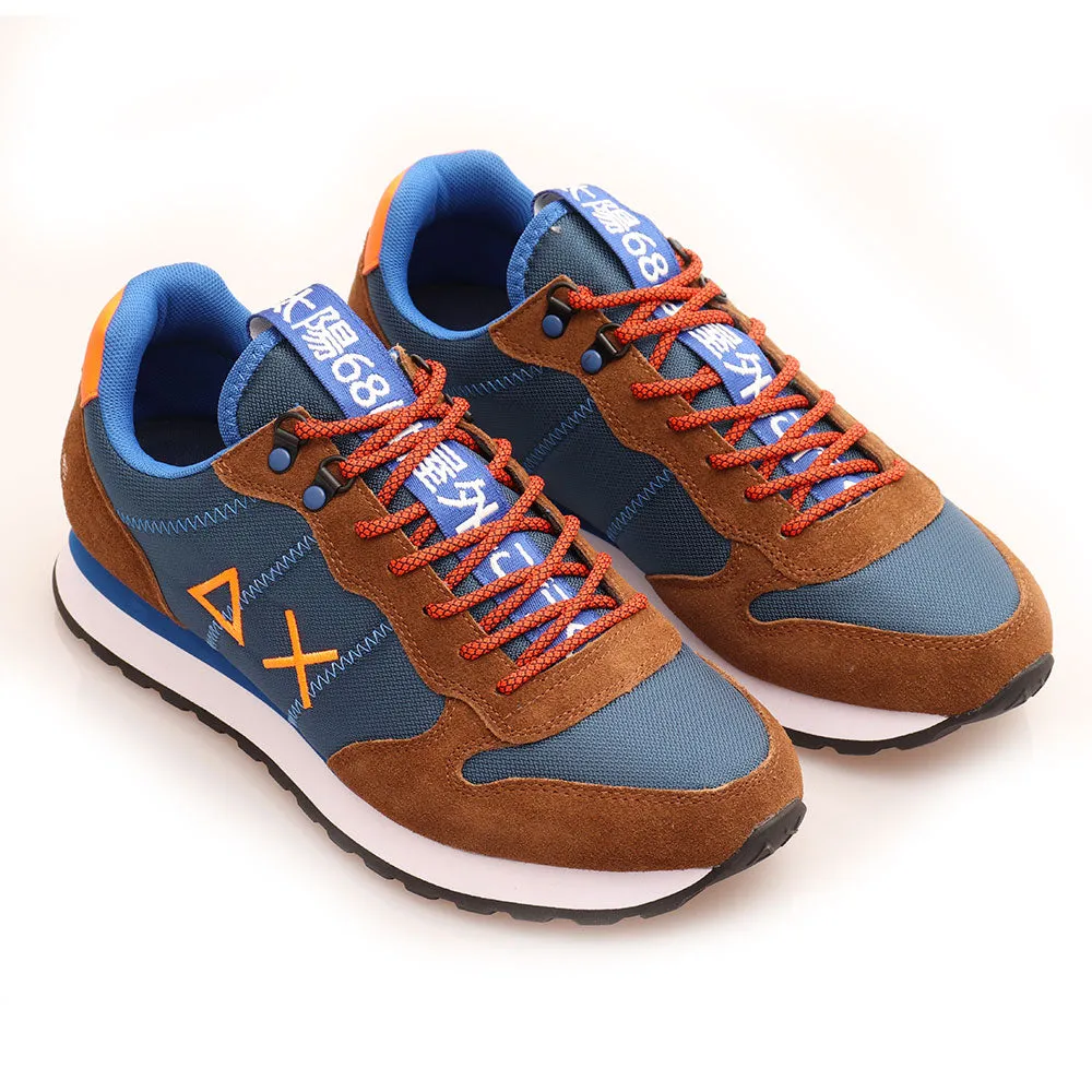 Scarpe Uomo Sun68 Sneakers Tom Goes Camping Colore Navy Blue