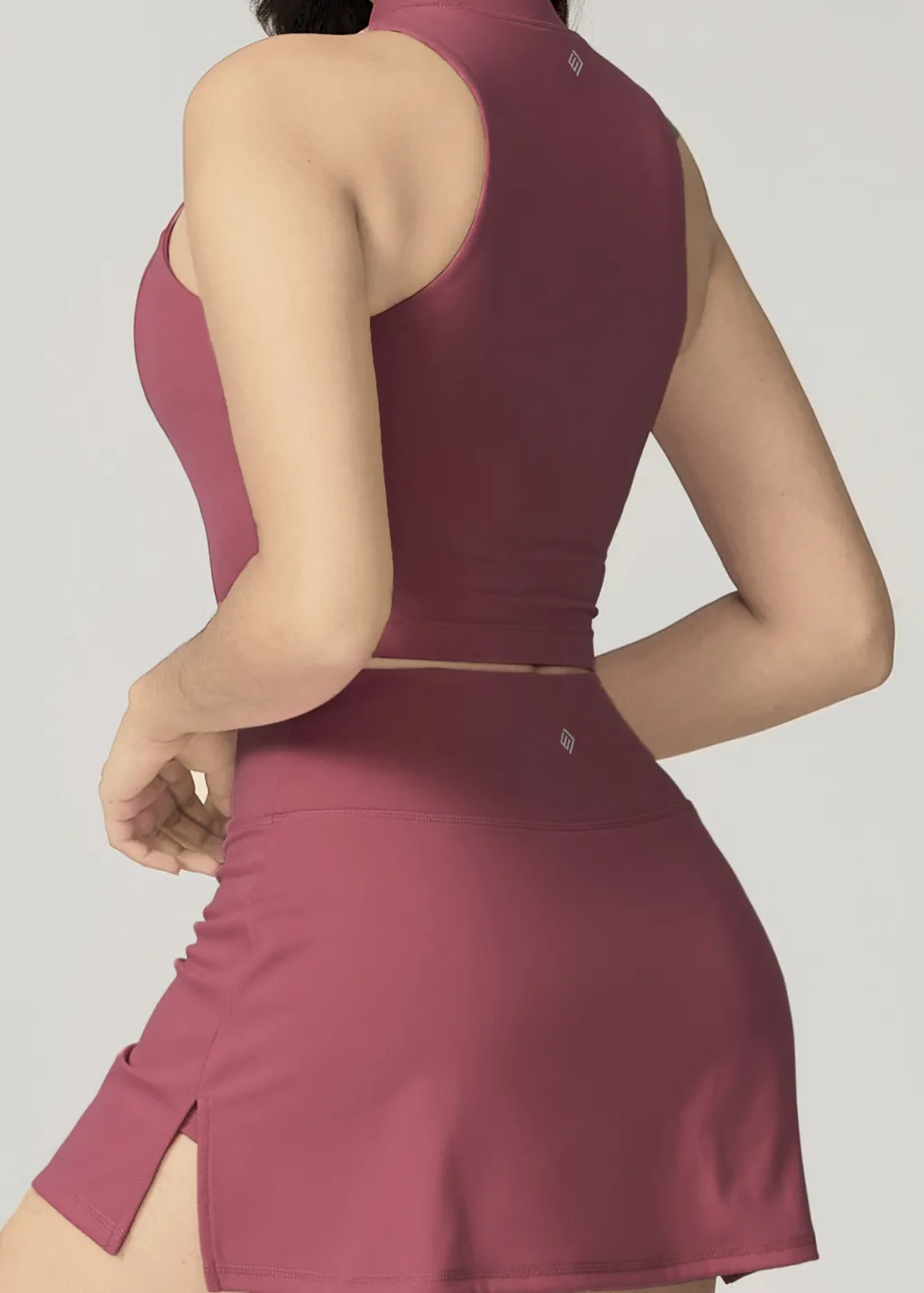 Seamless High Neck Sleeveless Top