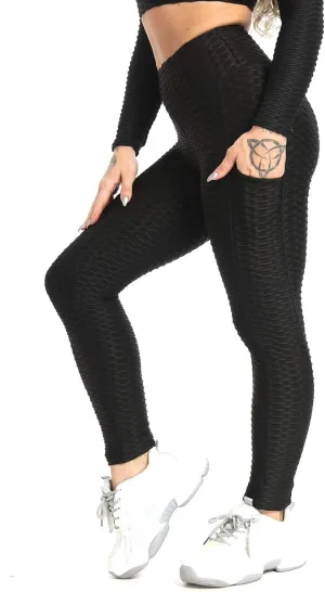 SEASUM Women's High Waist Yoga Pants Tummy Control Slimming Booty Leggings Workout Running Butt Lift Tights