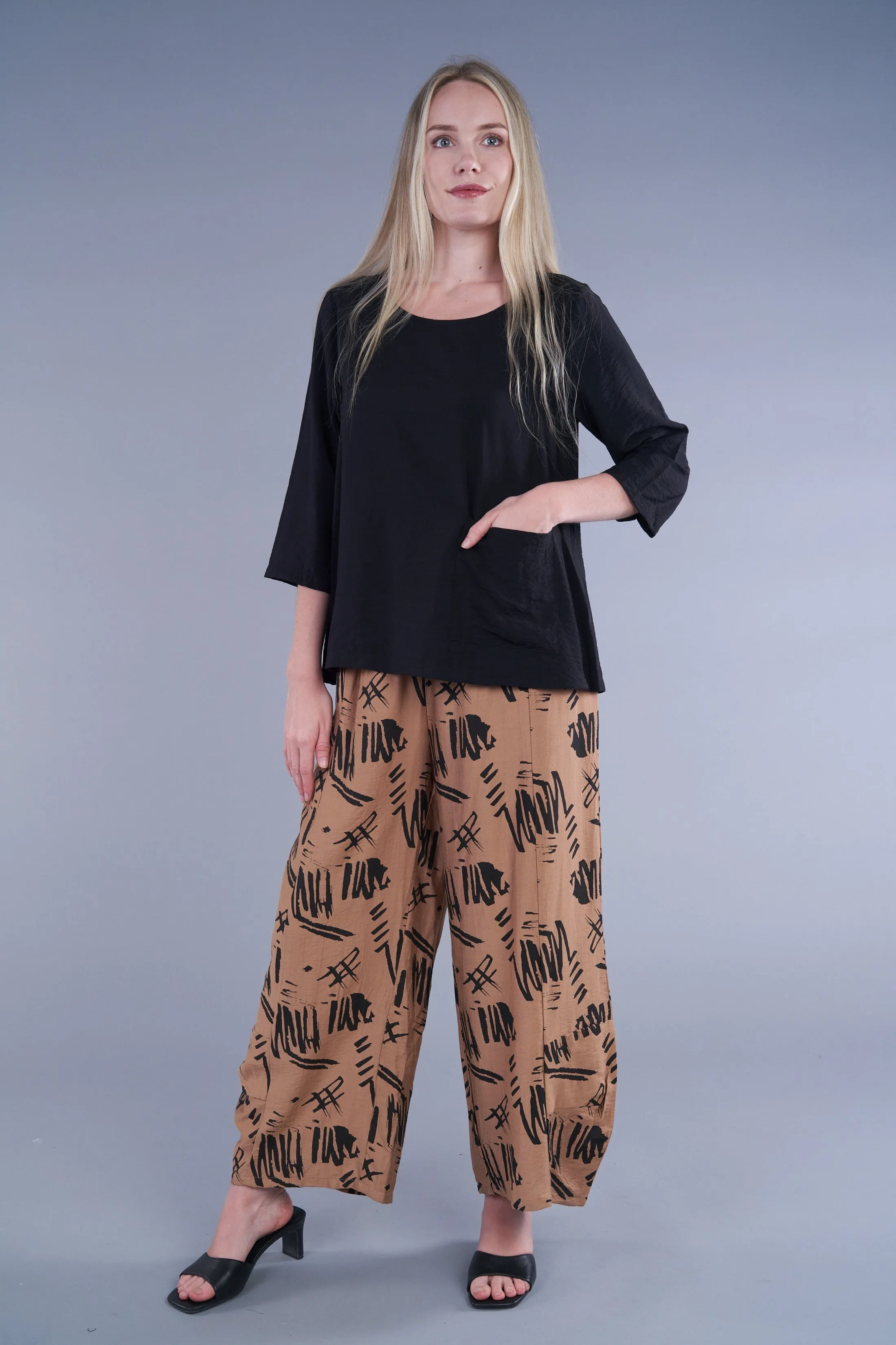 Shana Pants - 24208 - KHAKI