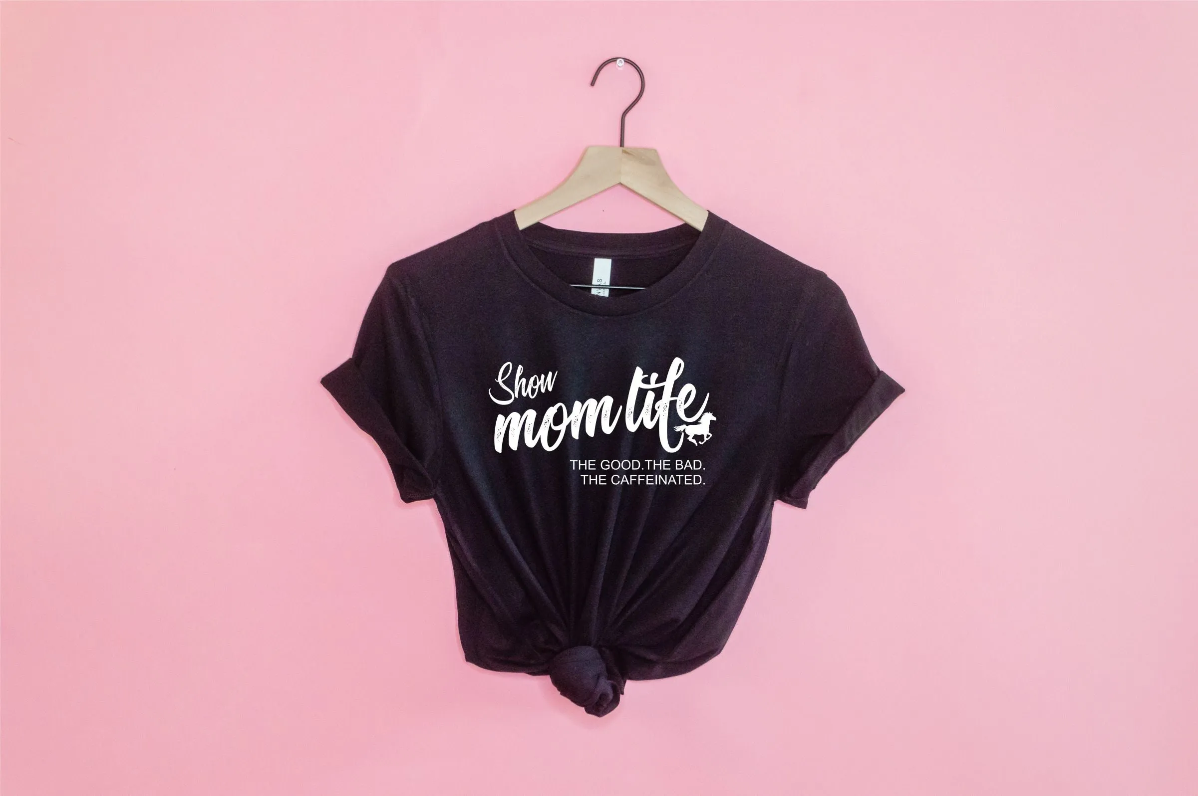 Show Mom Life Short Sleeve Graphic Tshirt