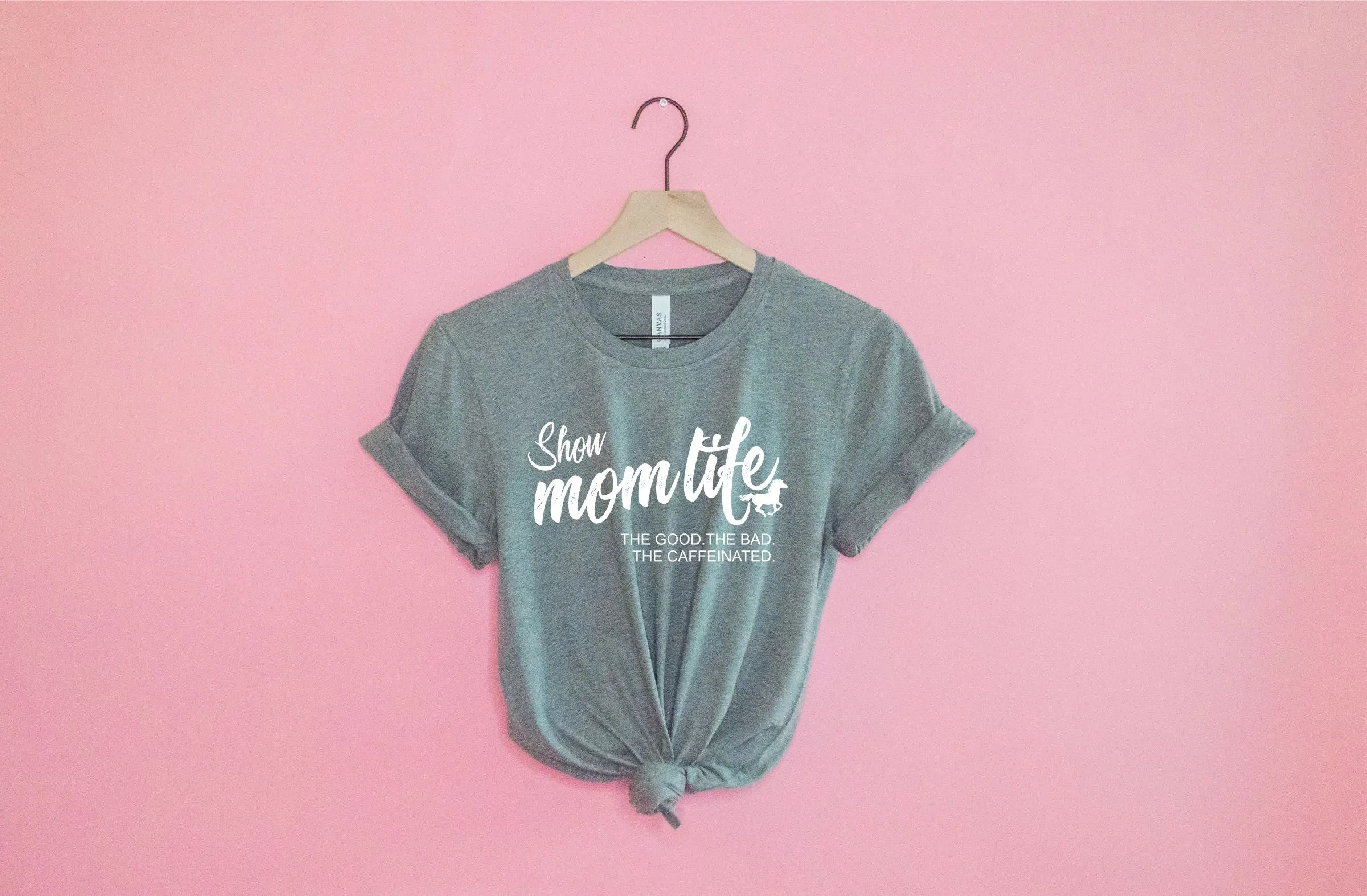 Show Mom Life Short Sleeve Graphic Tshirt