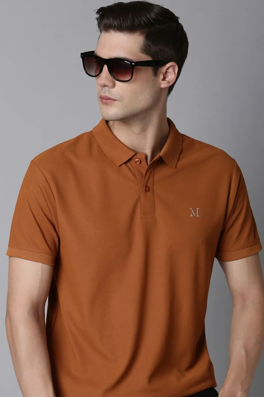 Smart tech polo - Caramel