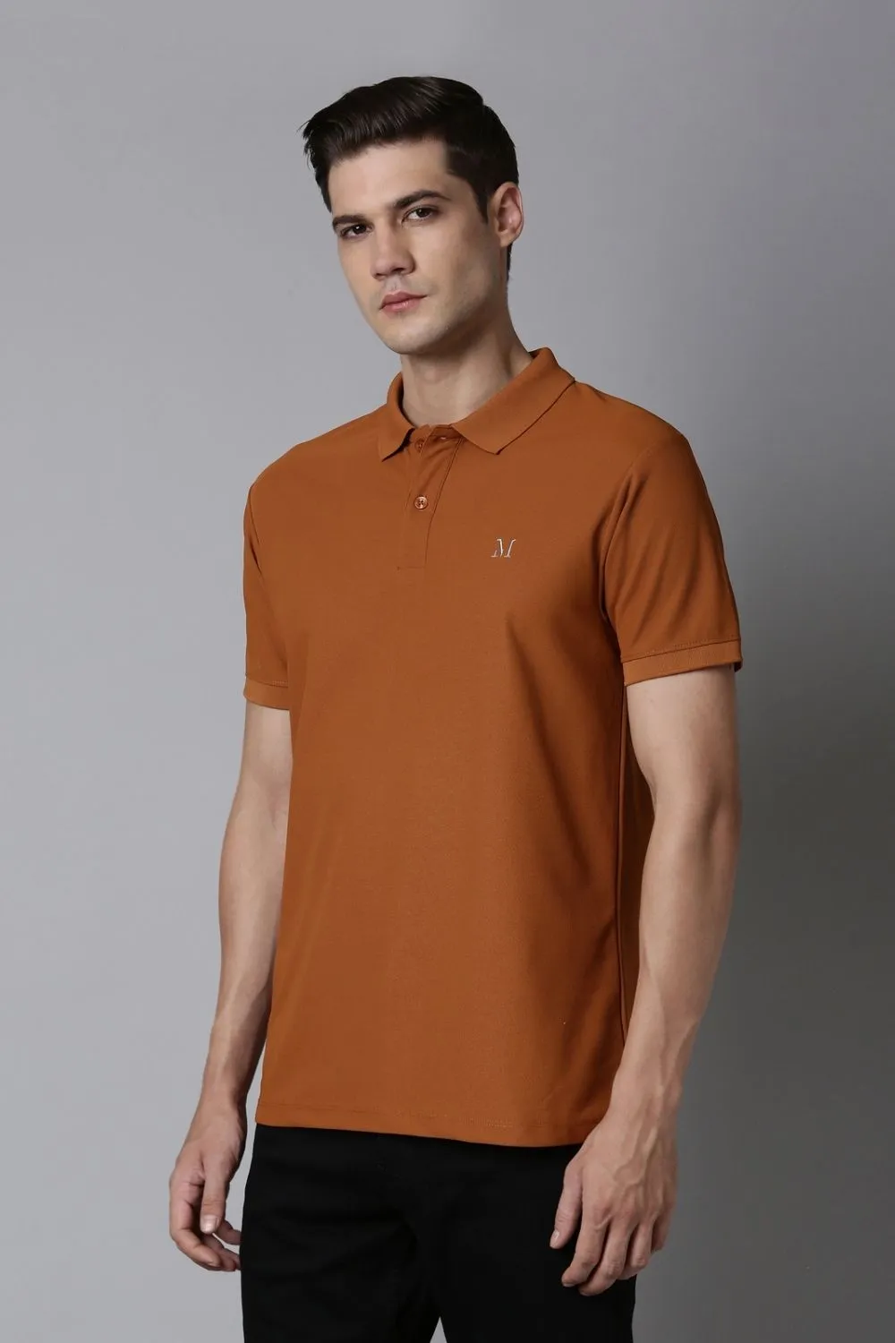 Smart tech polo - Caramel