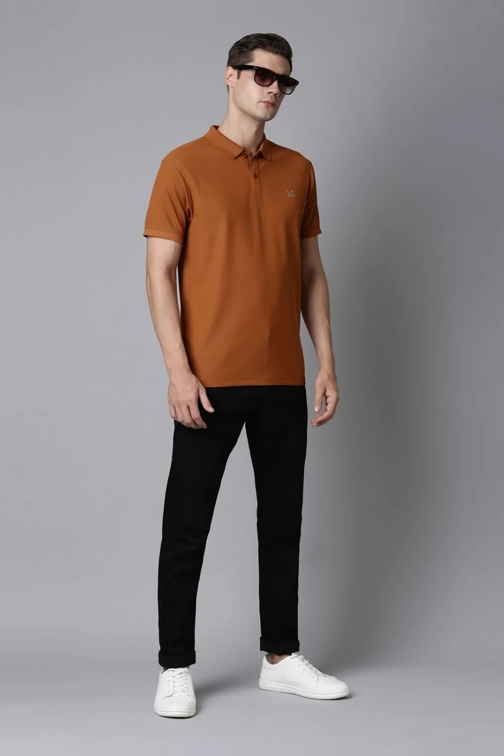 Smart tech polo - Caramel