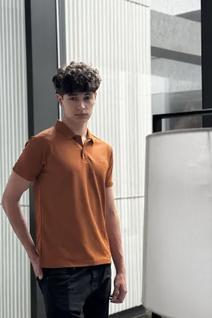 Smart tech polo - Caramel