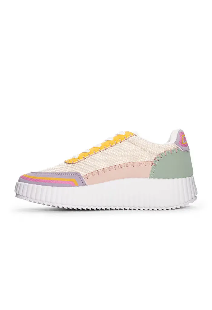Spirited Mesh Sneaker-Lilac
