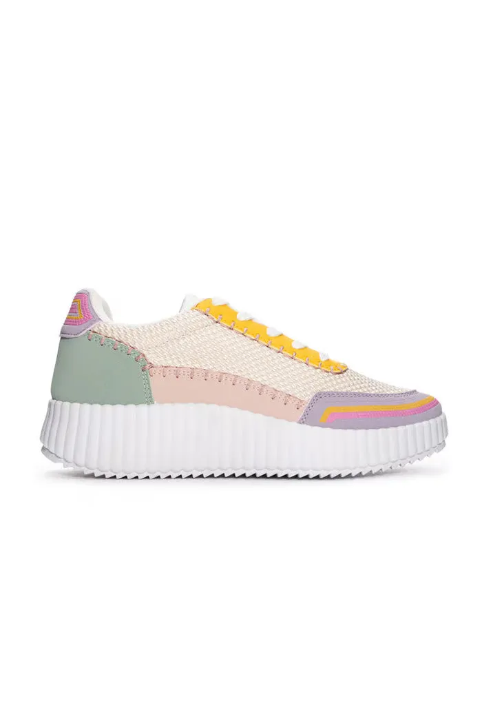 Spirited Mesh Sneaker-Lilac