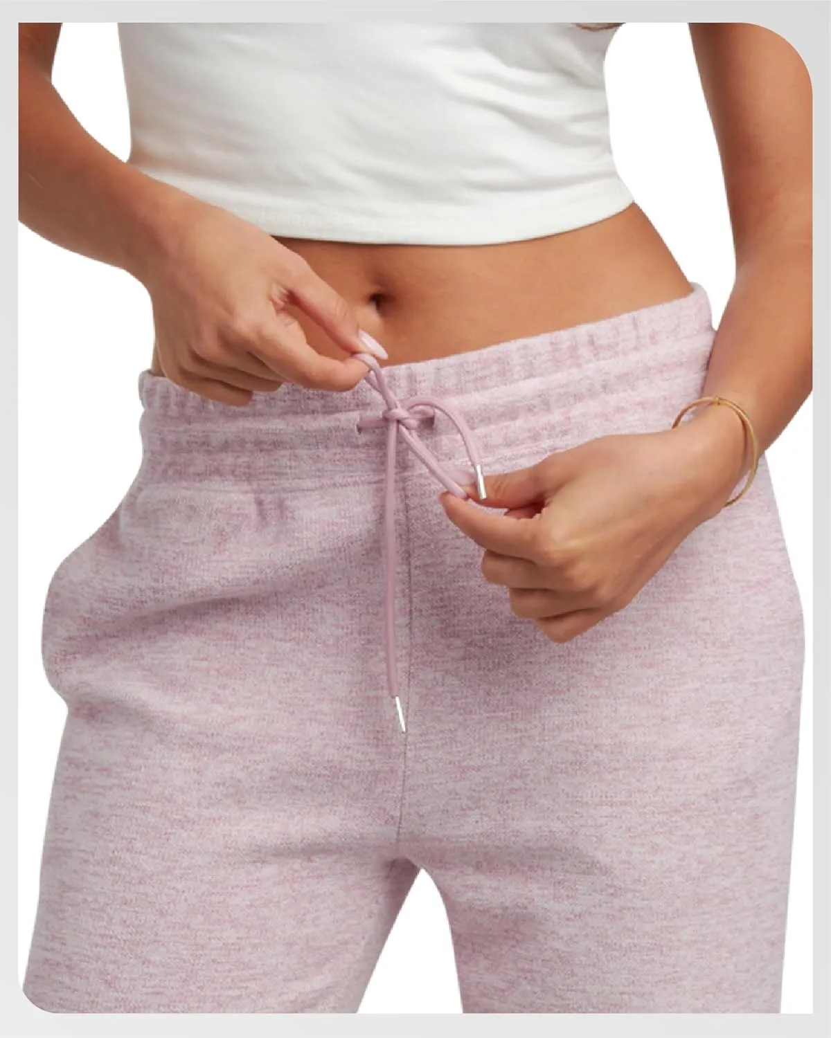Spyder Women's Wide Leg Pants - Soft Sweater Terry Fleece Casual Sweatpants with Drawstring Waist and Pockets (Sizes: S-XL)