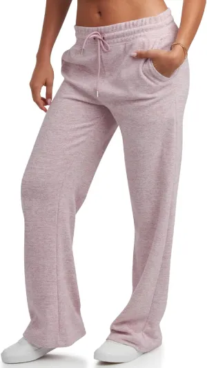 Spyder Women's Wide Leg Pants - Soft Sweater Terry Fleece Casual Sweatpants with Drawstring Waist and Pockets (Sizes: S-XL)