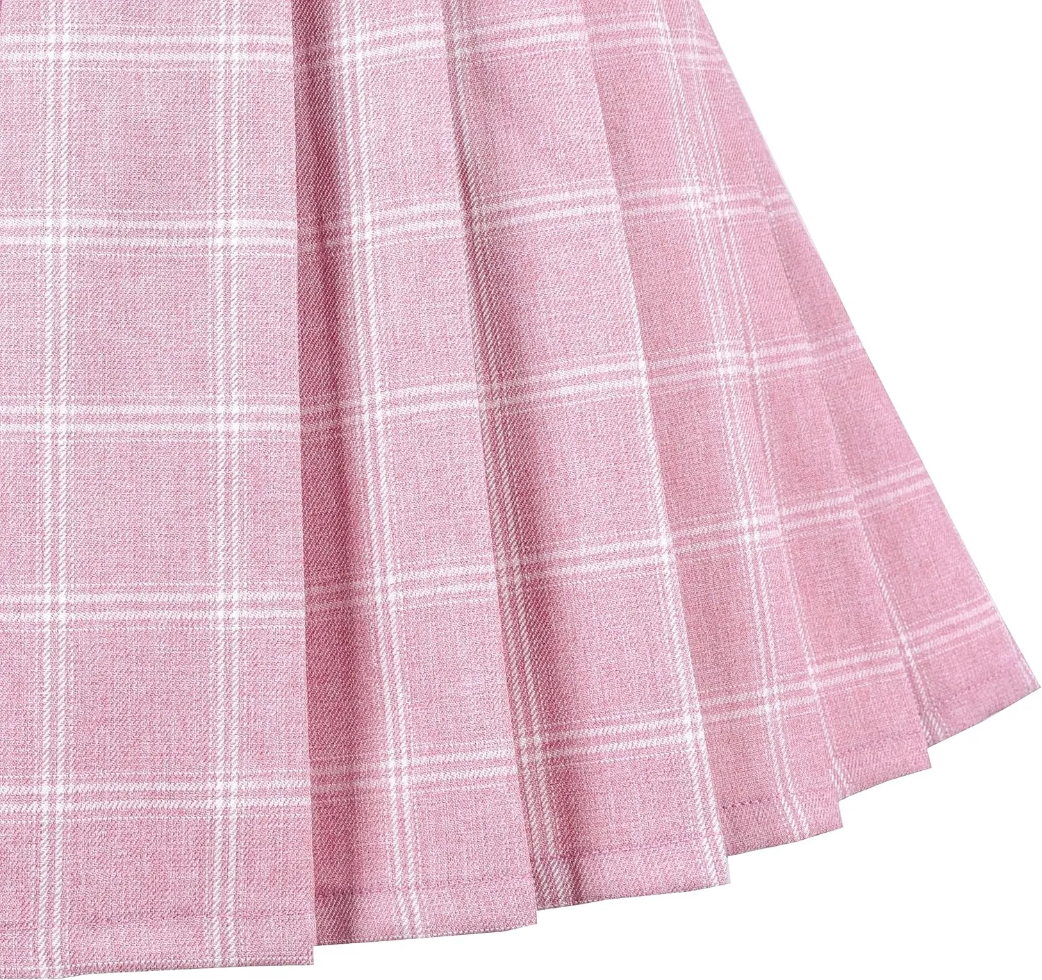 Sunny Fashion Girls Skirt Beige Pleated Bow Tie Back School Uniform Size 6-14